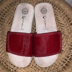 Jeffrey Campbell Red Slides